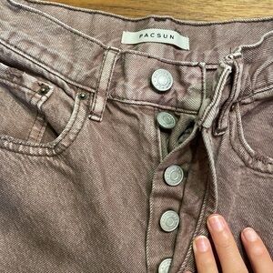 Pacsun brown dad jeans